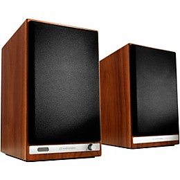 Audioengine HD6 Wireless Bookshelf speakers Walnut