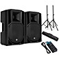 RCF ART 712-A MK4 12" Powered Speaker Pair with Stands and Power Strip thumbnail