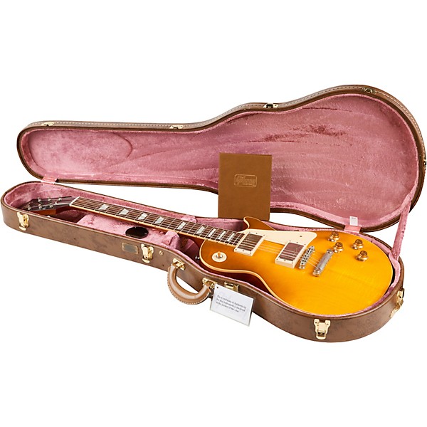 ギター Gibson Custom Shop1958LesPaulReissueVOS Gibson Custom 1958 Les Paul Standard Reissue VOS Electric Guitar