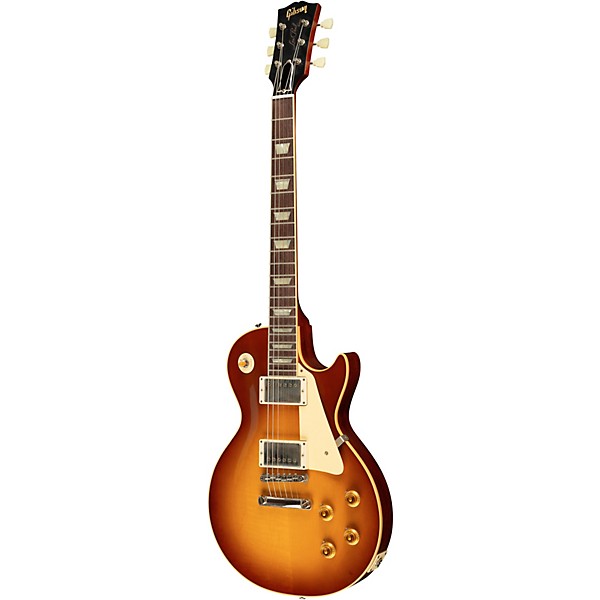 Gibson Custom 1958 Les Paul Standard Reissue VOS Electric Guitar Iced Tea Burst