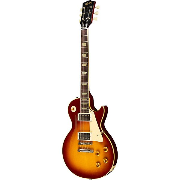 Gibson Custom 1958 Les Paul Standard Reissue VOS Electric Guitar Iced Tea Burst