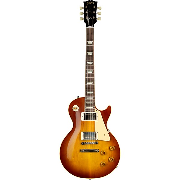 Gibson Custom 1958 Les Paul Standard Reissue VOS Electric Guitar Iced Tea Burst