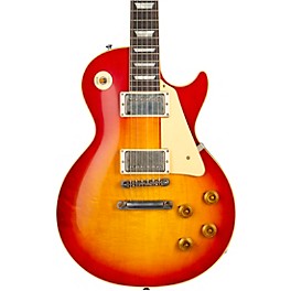 Gibson Custom 1958 Les Paul Standa... Gibson Custom 1958 Les Paul Standard Reissue VOS Electric Guitar Washed Cherry Sunburst