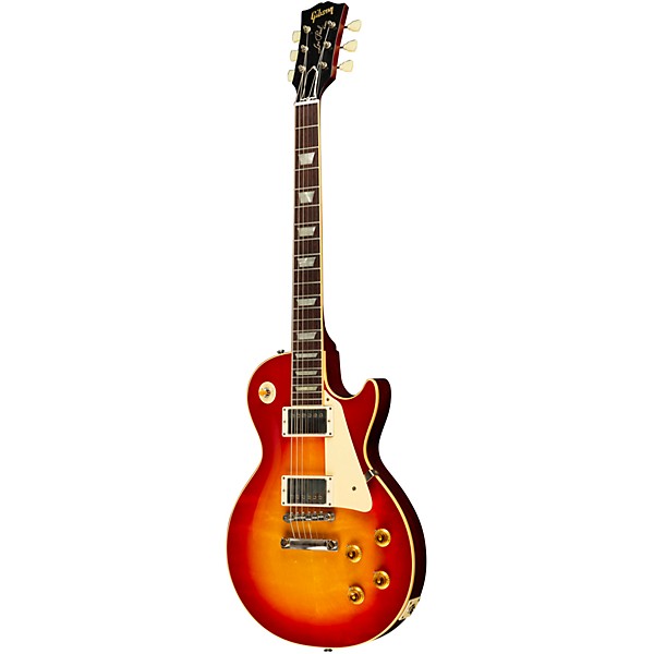 Gibson Custom 1958 Les Paul Standard Reissue VOS Electric Guitar Washed Cherry Sunburst