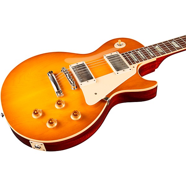 Gibson Custom 1958 Les Paul Standard Reissue VOS Electric Guitar Lemon Burst