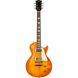 Gibson Custom 1958 Les Paul Standard Reissue VOS Electric Guitar Lemon Burst