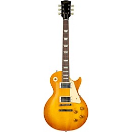 Gibson Custom 1958 Les Paul Standard Reissue VOS Electric Guitar Lemon Burst