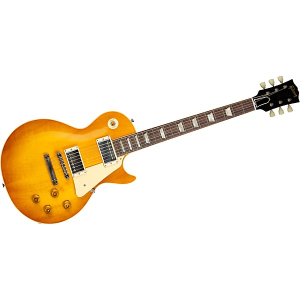 Gibson Custom 1958 Les Paul Standard Reissue VOS Electric Guitar Lemon Burst