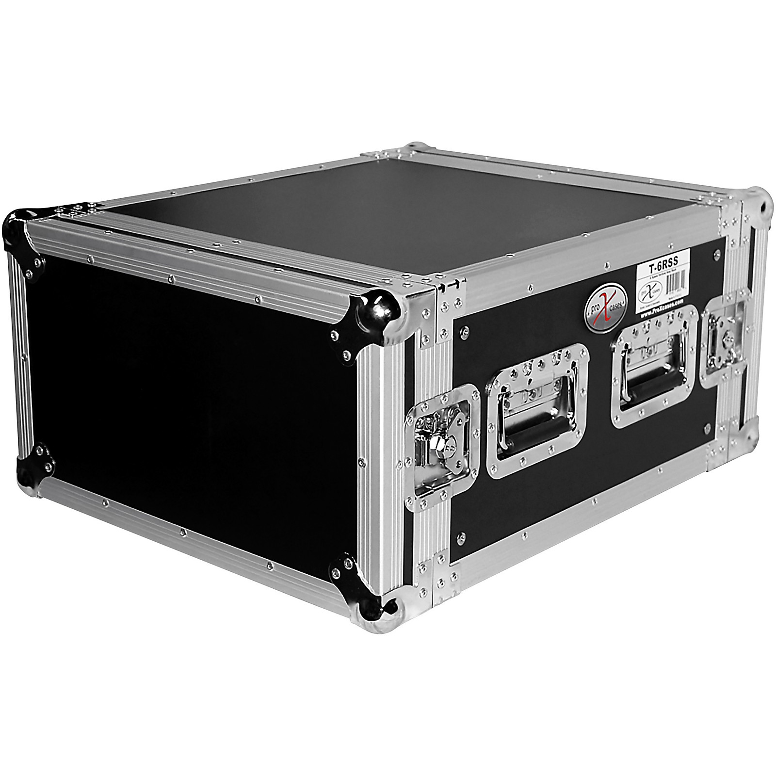 ProX T6RSS 6U Space 19" Amp Rack Mount ATA Flight Case Guitar Center