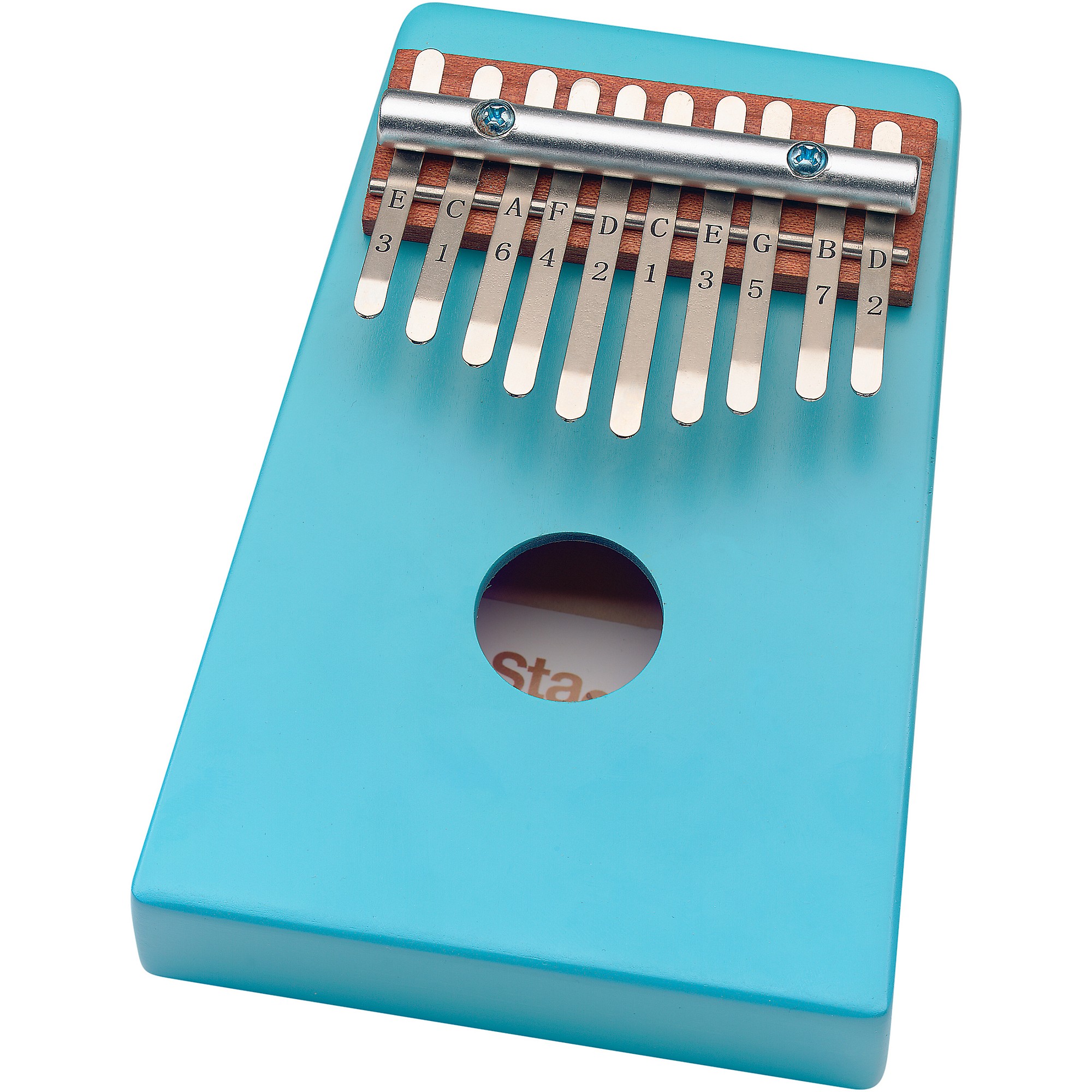 renere orientering lunge Stagg 10-Key Kid's Kalimba with Note Names Printed on Keys | Guitar Center