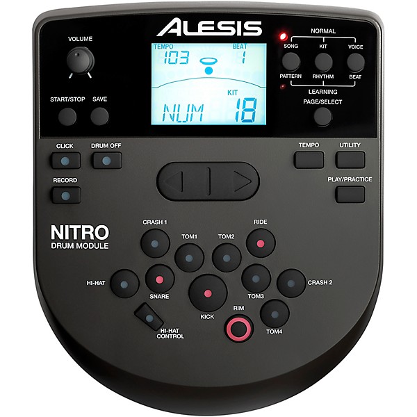 Open Box Alesis Nitro Mesh 8-Piece Electronic Drum Set | Guitar Center