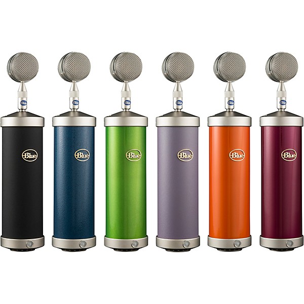 Blue Bottle Microphone System in Special Edition Colors Hot Rod Orange