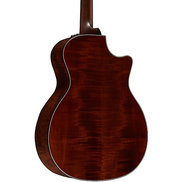 Taylor 614ce-LH V-Class Left-Handed Grand Auditorium Acoustic-Electric Guitar Brown Sugar