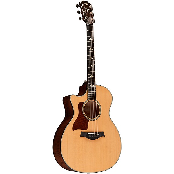 Taylor 614ce-LH V-Class Left-Handed Grand Auditorium Acoustic-Electric Guitar Brown Sugar