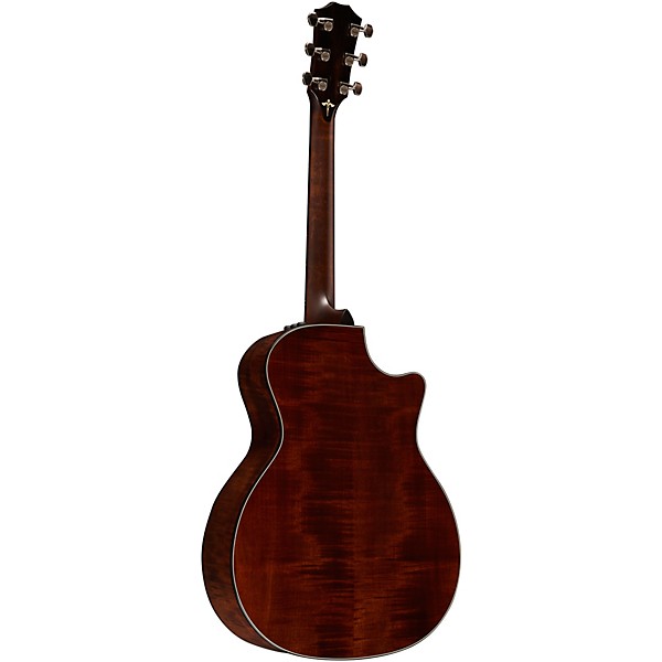 Taylor 614ce-LH V-Class Left-Handed Grand Auditorium Acoustic-Electric Guitar Brown Sugar