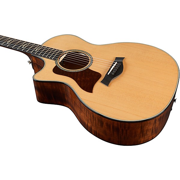 Taylor 614ce-LH V-Class Left-Handed Grand Auditorium Acoustic-Electric Guitar Brown Sugar