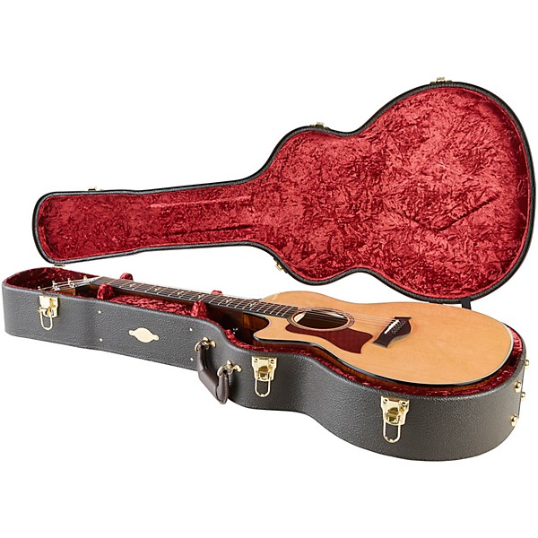 Taylor 614ce-LH V-Class Left-Handed Grand Auditorium Acoustic-Electric Guitar Brown Sugar