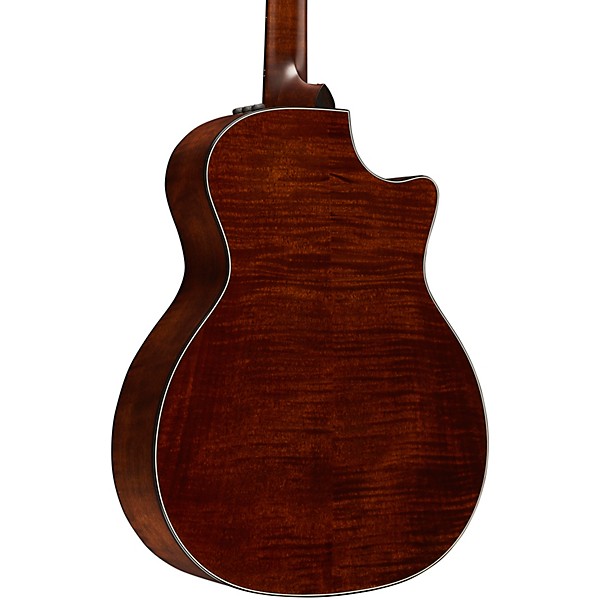 Taylor 614ce-LH V-Class Left-Handed Grand Auditorium Acoustic-Electric Guitar Brown Sugar