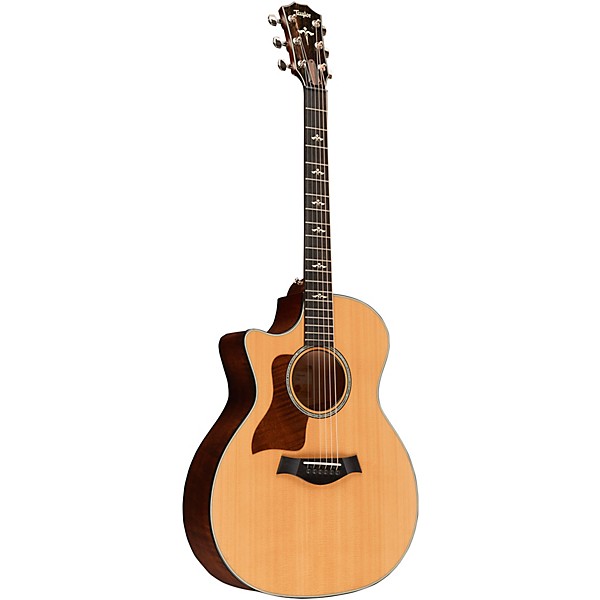 Taylor 614ce-LH V-Class Left-Handed Grand Auditorium Acoustic-Electric Guitar Brown Sugar