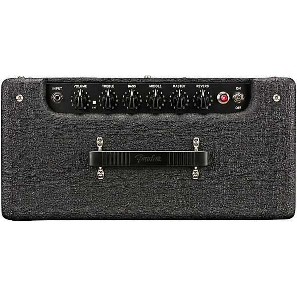 Open Box Fender Special-Edition Blues Junior IV Humboldt Hot Rod 15W 1x12 Tube Guitar Combo Amp Level 1 Black Nubtex