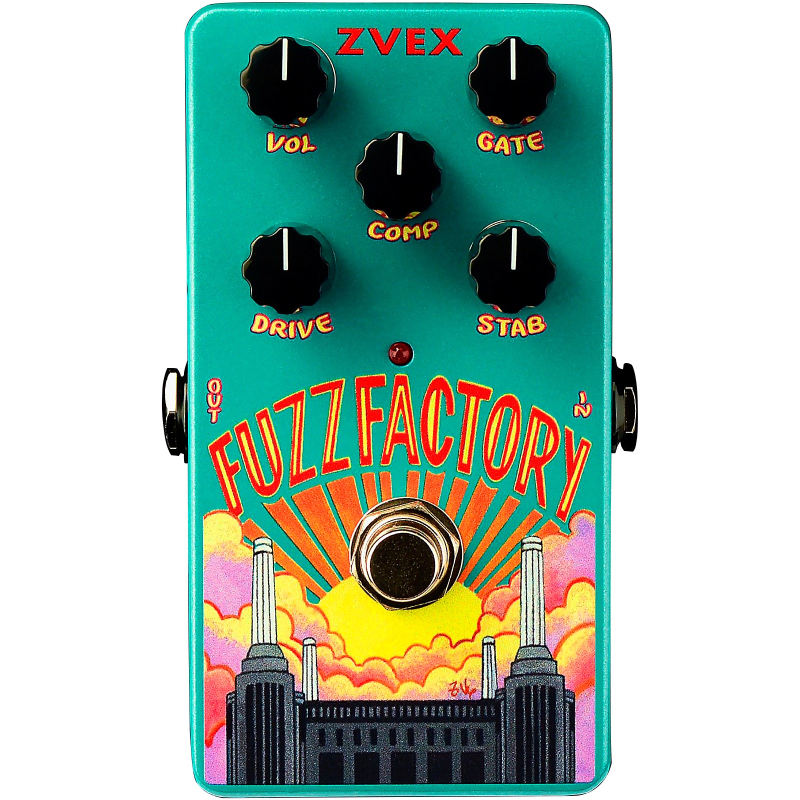 ZVEX Fuzz Factory Vertical Effects Pedal | Guitar Center