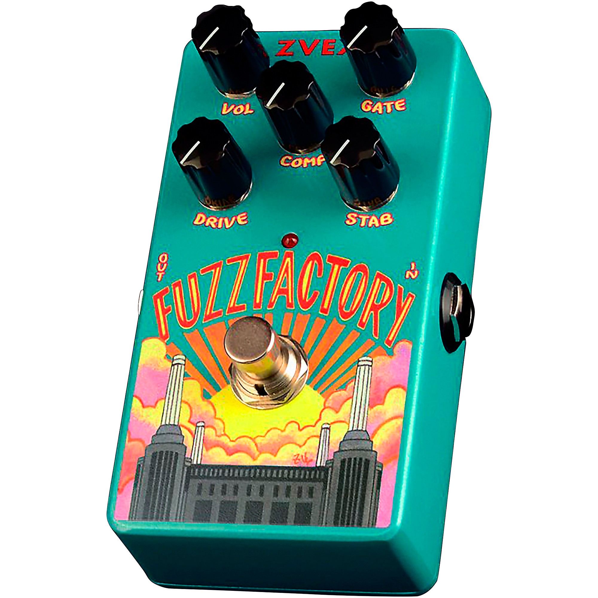 ZVEX Fuzz Factory Vertical Effects Pedal | Guitar Center