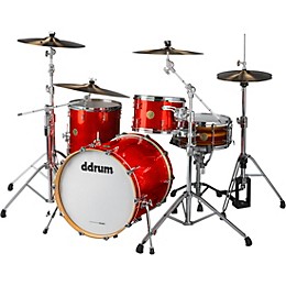 ddrum Dios 3-Piece Shell Pack Cherry Red Sparkle