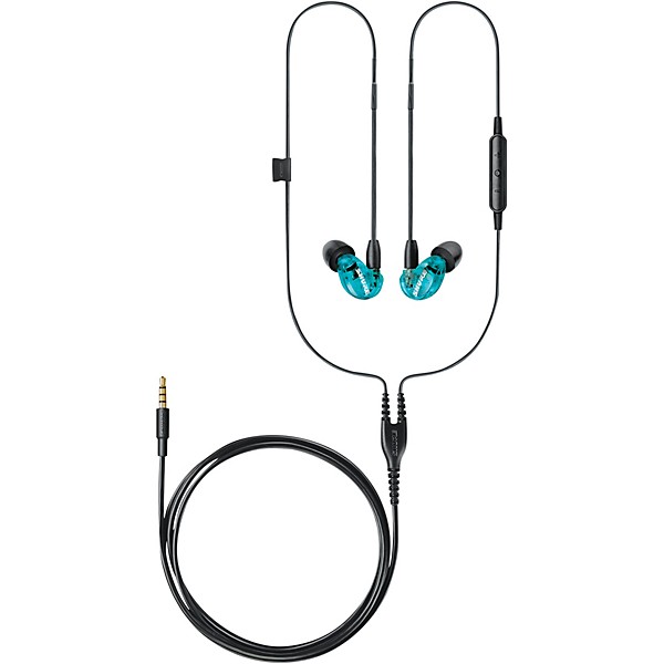 Open Box Shure SE215 Special Edition Sound Isolating Earphones Level 1 Blue