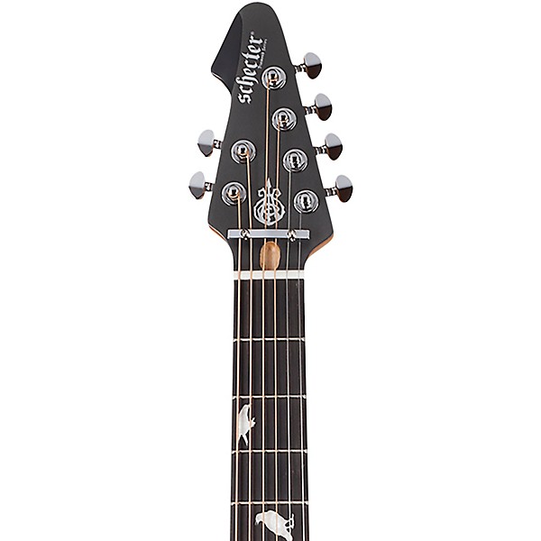 Schecter Guitar Research DJ Ashba Signature Acoustic Guitar Carbon Grey