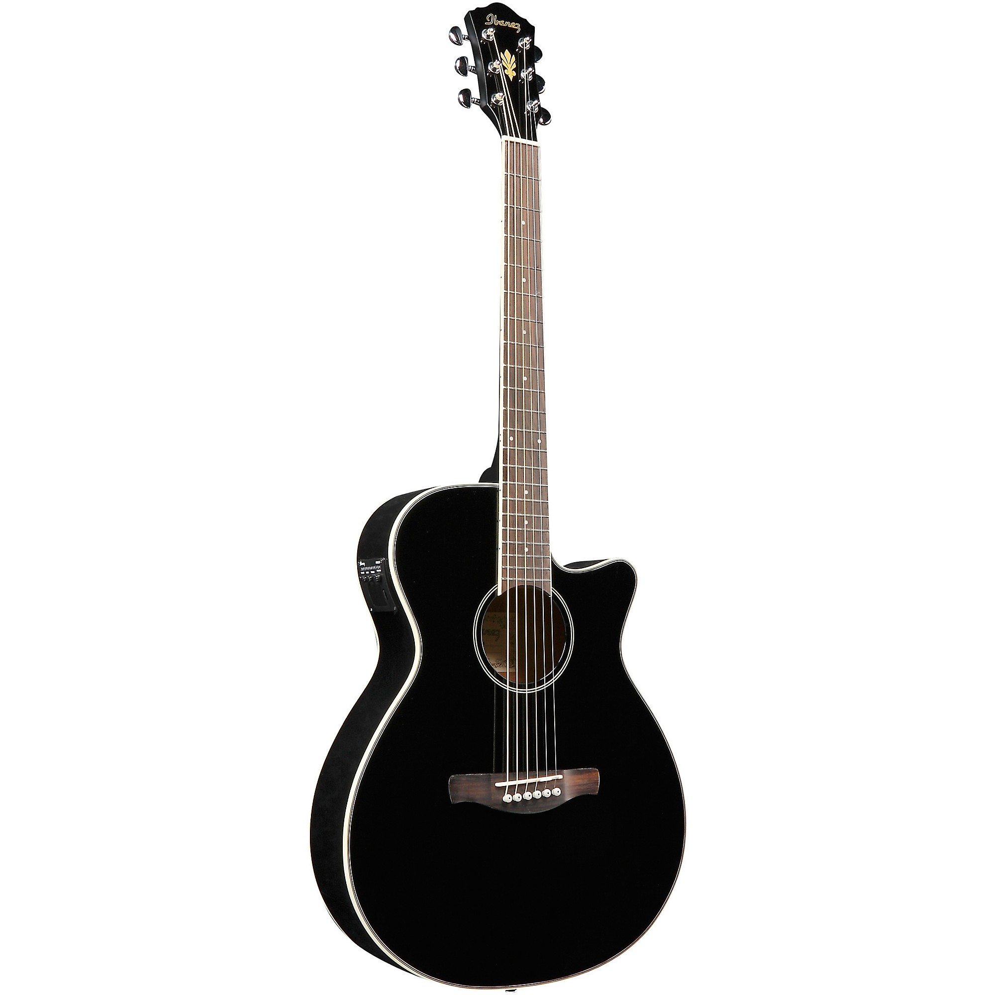 Open Box Ibanez AEG8E Cutaway Acoustic-Electric Guitar Gloss