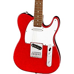 Open Box Squier Limited Edition Bullet Telecaster Electric Guitar Level 2 Red Sparkle 190839840868