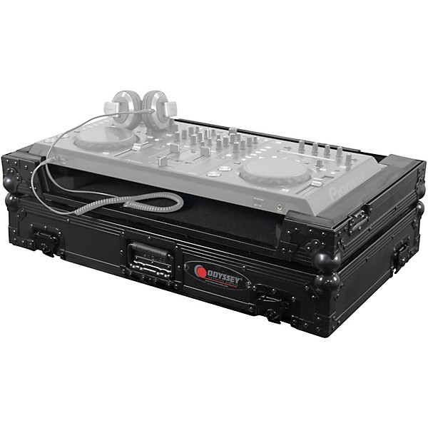 Open Box Odyssey FZPIDDJSXBL Pioneer DDJ-RX/SX/SX2, DDJ-S1 / DDJ-T1 DJ Controller Case Level 2 Black 194744477799