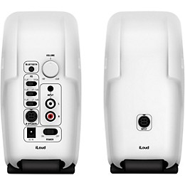 IK Multimedia iLoud Micro Monitor 3" Powered Studio Monitors (Pair), White