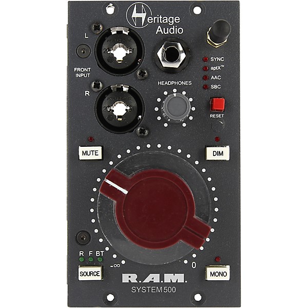 Heritage Audio RAM System 500 Series Monitoring Module