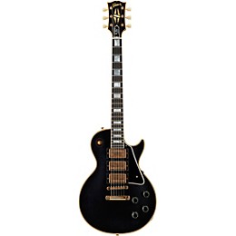 Gibson Custom 1957 Les Paul Custom Reissue 3-Pickup VOS Electric Guitar Ebony