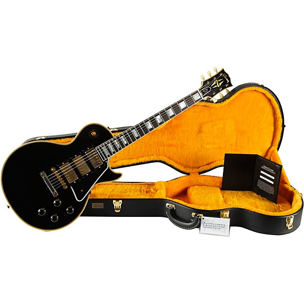 Platinum Gibson Custom 1957 Les Paul Custom Reissue 3-Pickup VOS