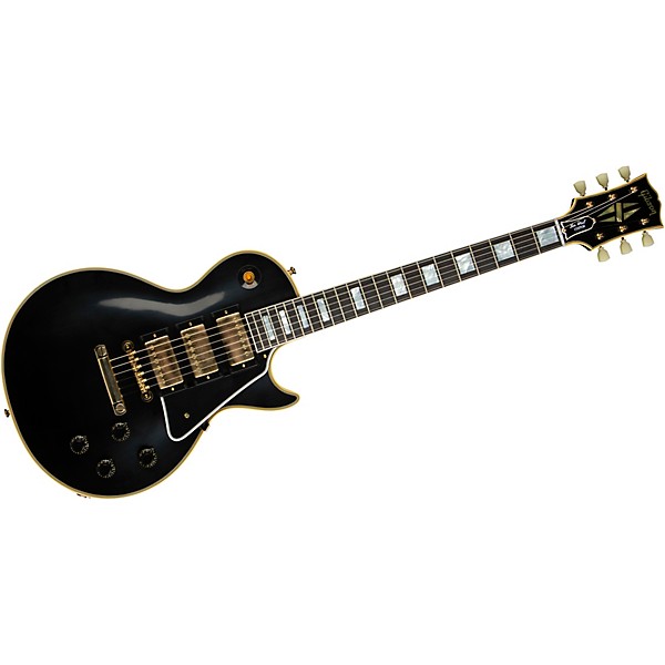 Gibson Custom 1957 Les Paul Custom Reissue 3-Pickup VOS Electric Guitar Ebony