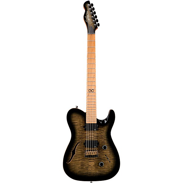 Open Box Chapman ML3 Pro Modern Semi-Hollow Electric Guitar Level 2 Obsidian Burst 190839539618
