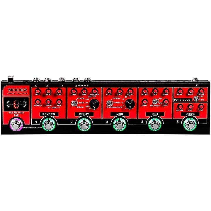 Mooer Red Truck Multi-Effects Pedal | Guitar Center