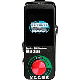 Open Box Mooer Radar Speaker CAB Simulator Level 1