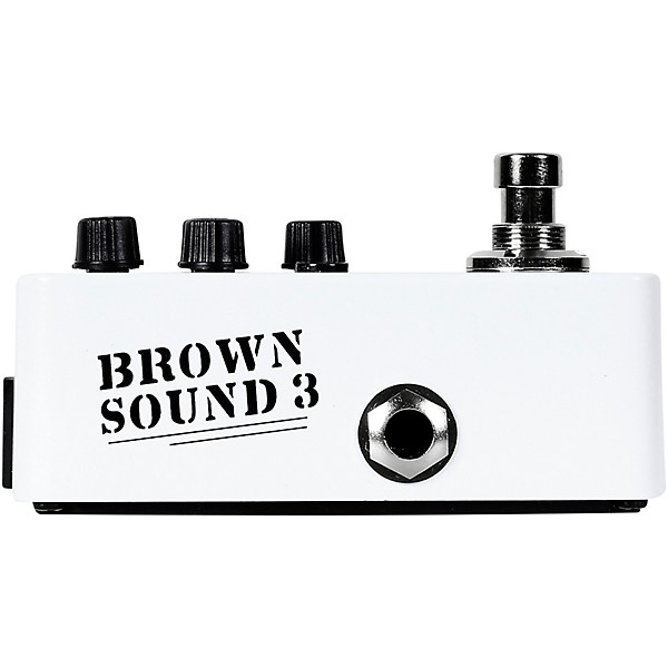 ギター Mooer Brown Sound 3 Mooer Brown Sound 3 Micro Preamp Pedal White | Guitar Center