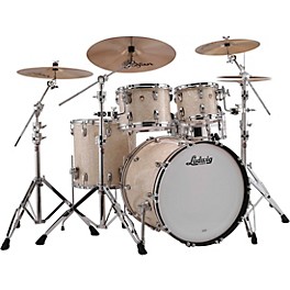 Ludwig Classic Maple 4-Piece Mod Shell... Ludwig Classic Maple 4-Piece Mod Shell Pack With 22" Bass Drum Vintage Marine Pearl