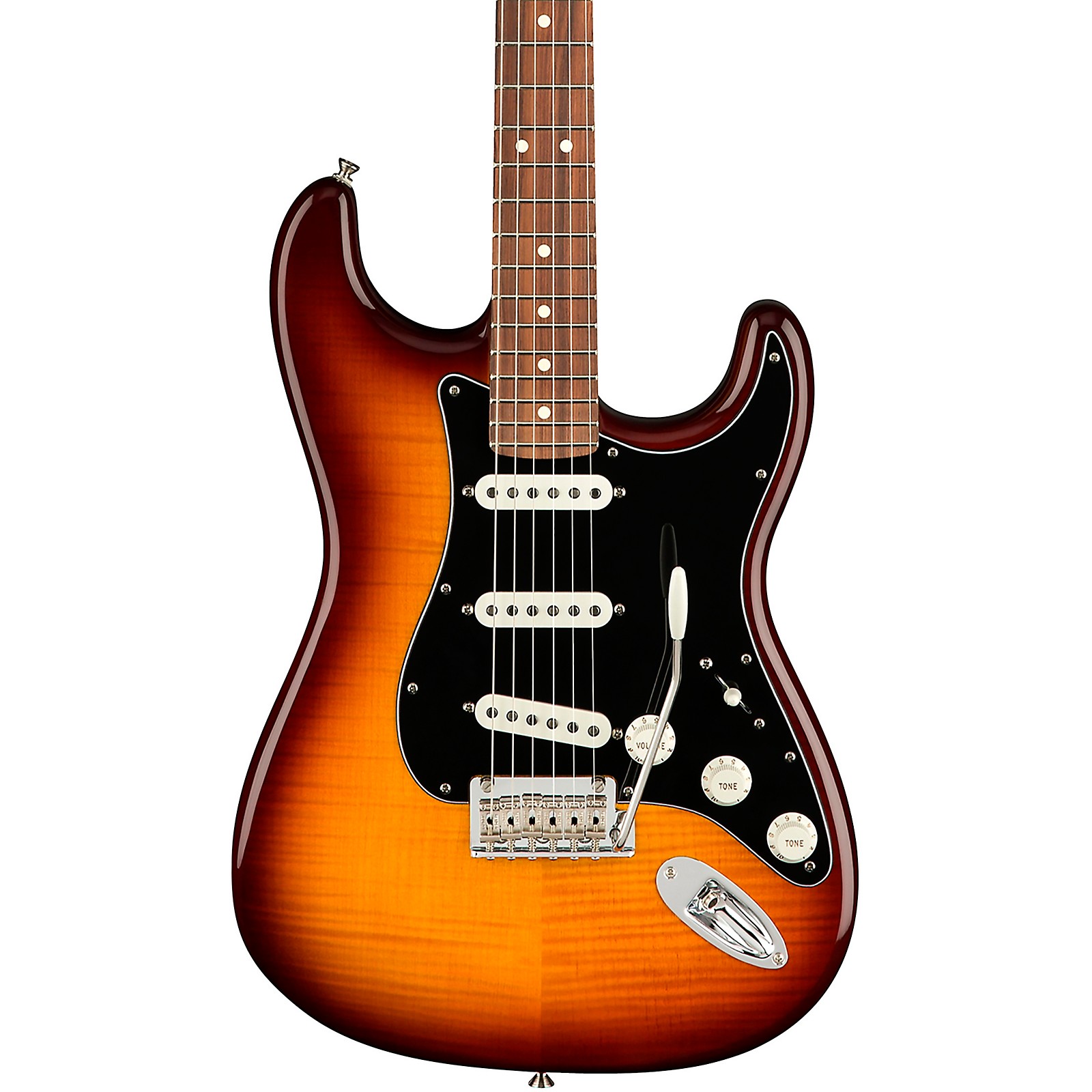 Fender Player Stratocaster Plus Top Pau Ferro Fingerboard Electric Guitar  Tobacco Sunburst