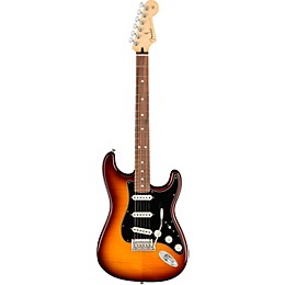 Clearance Fender Player Stratocaster Plus Top Pau Ferro Fingerboard Electric Guitar Tobacco Sunburst