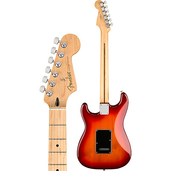 Fender Player Stratocaster HSS Plus Top Maple Fingerboard Electric Guitar Aged Cherry Burst