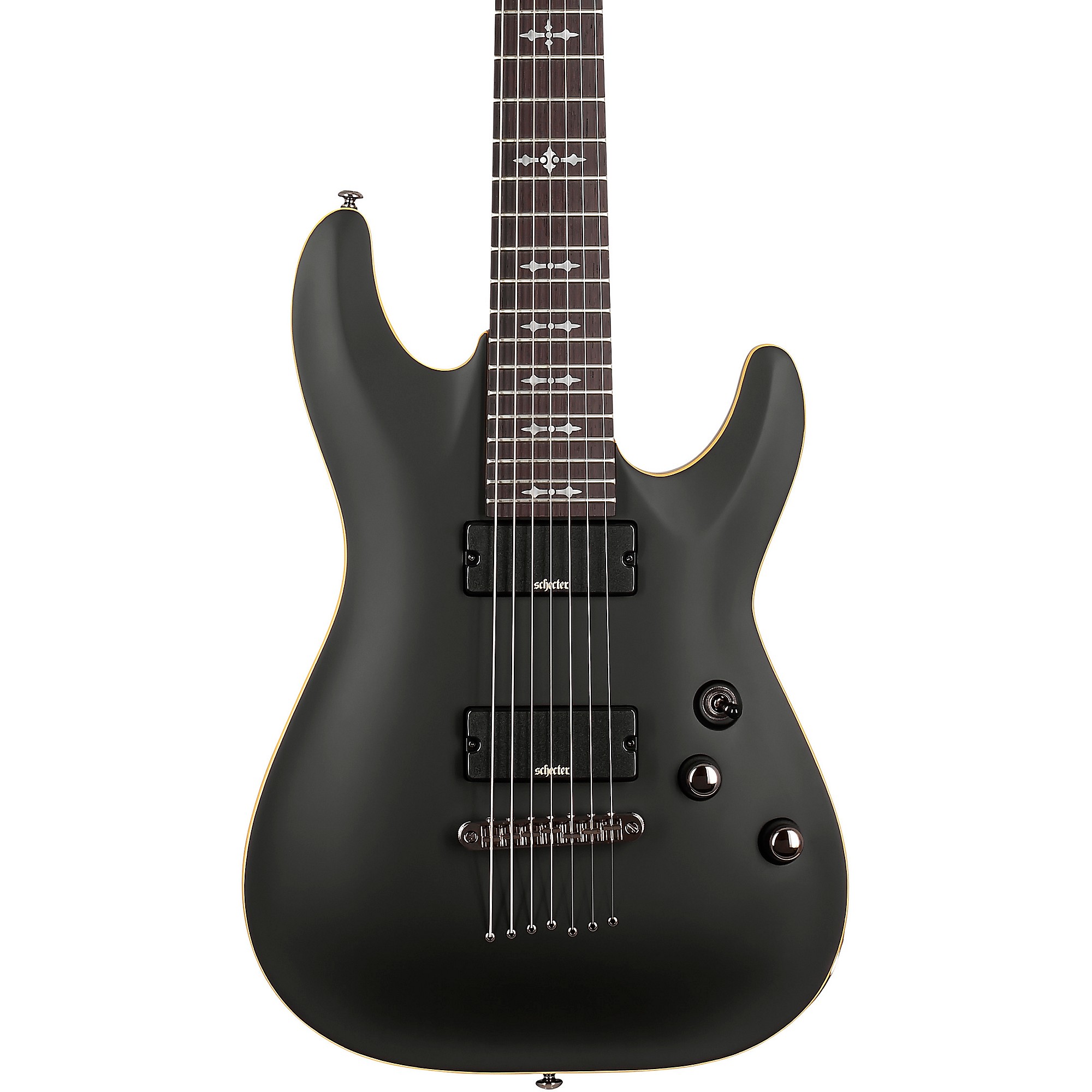 Schecter Guitar Research Demon-7 7-String Electric Guitar Satin 