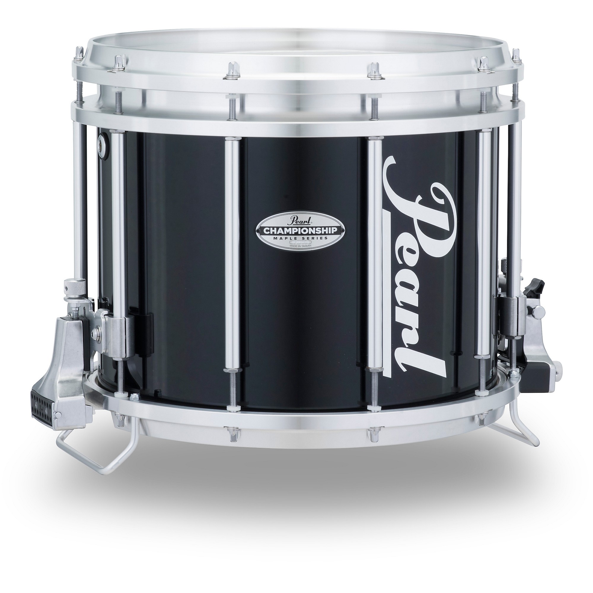 ☆nff☆ tinsel pearlblack nff15 Pearl Championship Maple FFX Marching Snare Drum 14 x 12 in