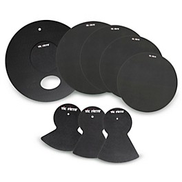 Vic Firth Drum Set Mute Prepack 10,12,14,16,22 in... Vic Firth Drum Set Mute Prepack 12,13,14,16,22 in.,hi-hat,and cymbal (2)