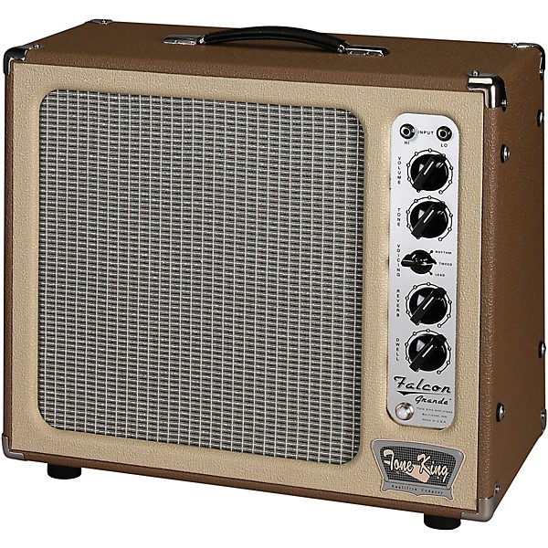 Open Box Tone King Falcon Grande 20W 1x12 Tube Guitar Combo Amp Level 1 Brown