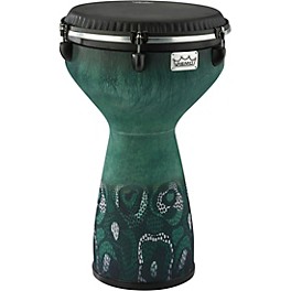 Open Box Remo Flareout Djembe Drum, Everglade Green, 13" Level 1 13 in. Everglade Green